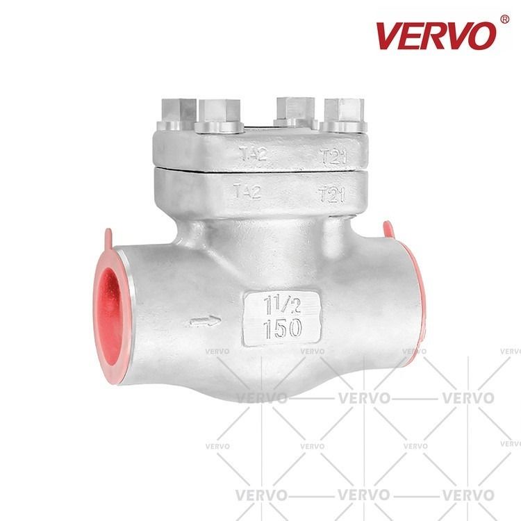 China Bolted Bonnet Forged Steel Lift Check Valve Vertical Stainless Steel Dn40 800lb factory